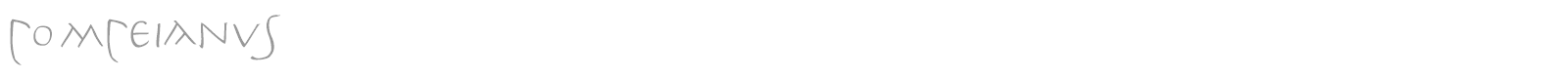Pompeianus LDR font preview